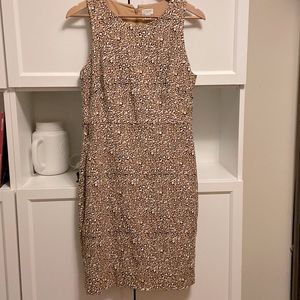 J Crew. Leopard print dress.